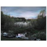 "An Evening Symphony Within the Marsh " Canvas Print
