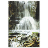 "Peace Within the Falls" Canvas Print