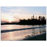 "West Coast Twilight Sands" Canvas Print