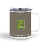 "Open Air Adventures"–Stainless Steel Mug With Lid