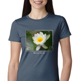 Blooming With Life Lily Pad-Woman's Fit T-shirt
