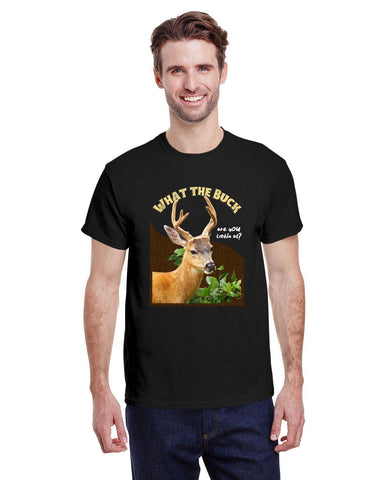 "What the Buck Are You Lookin At?"– Men's Classic Fit T-Shirt