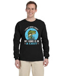 "My Hand Is In a Cast"–Men's/Regular Fit Long-Sleeve Shirt