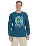 "My Hand Is In a Cast"–Men's/Regular Fit Long-Sleeve Shirt