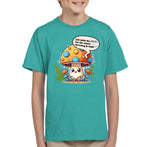 "Let's Settle the Spore..." 100% preshrunk Cotton Kids T-shirt
