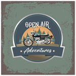 "Open Air Adventures" Aluminum Print