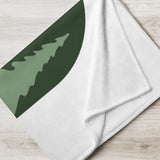 "Nature Is All the Therapy I Need" Throw Blanket